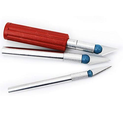 13 Pc Precision Knife Set Exacto Style Multi-Function Knife Crafts Carving Cutter Graver Sculpting Art Tool Set