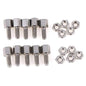15mm Stud and Nut for D-Sub Connectors (Pack of 10)