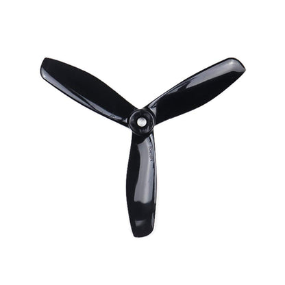 GEMFAN 5045-BN Tri Blade PC Polycarbonate Propeller, Black (2 Pair- 2 CW+ 2 CCW )