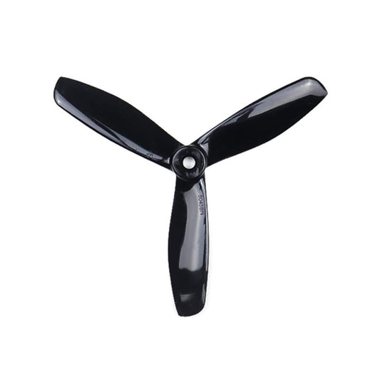 GEMFAN 5045-BN Tri Blade PC Polycarbonate Propeller, Black (2 Pair- 2 CW+ 2 CCW )