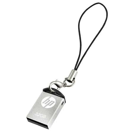 HP v222w 32GB USB 2.0 Pen Drive (Silver)