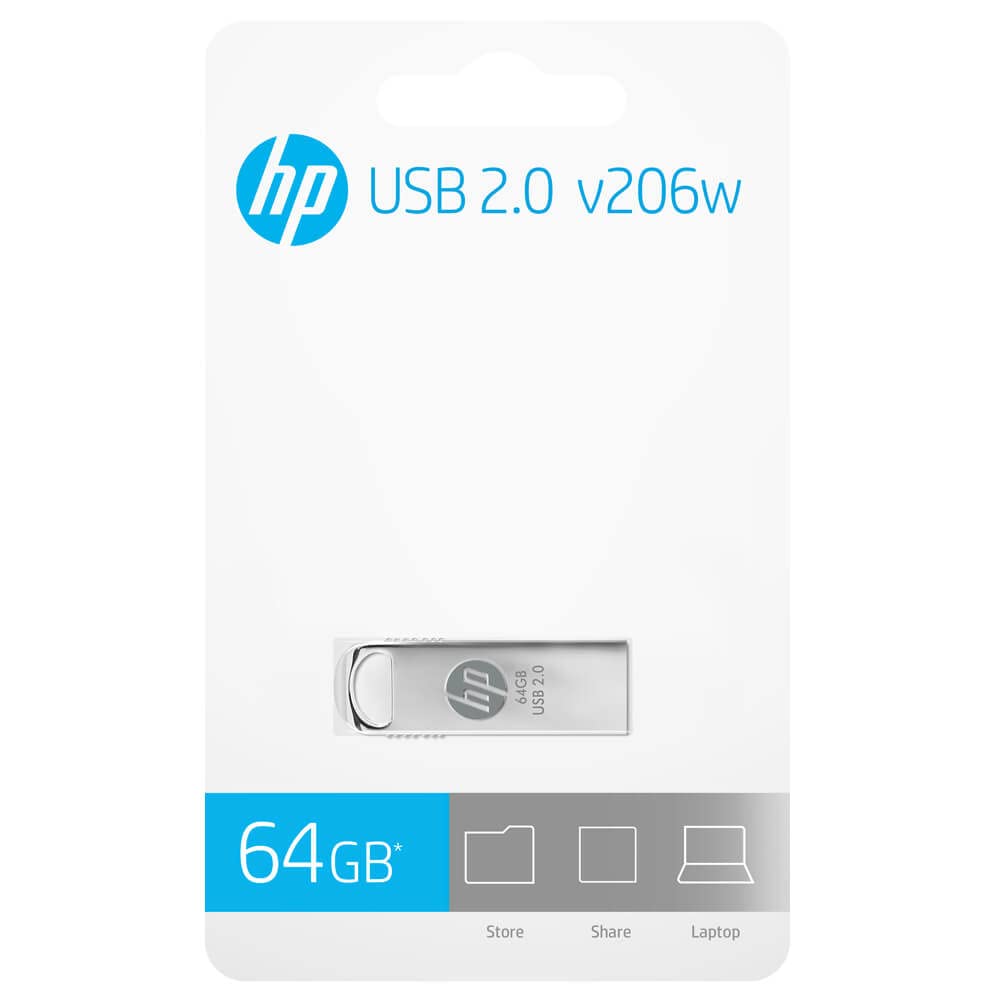 HP USB 2.0 Flash Drive 64GB v206w