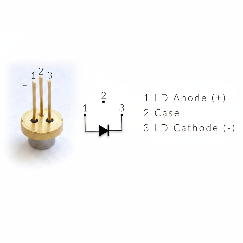 Red Single Mode Laser Diode