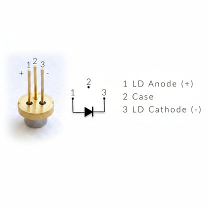 Red Single Mode Laser Diode