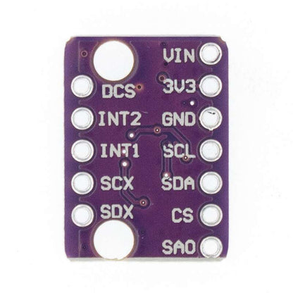 LSM6DS3 LSM6DS3 Accelerometer Gyro Embedded Digital Temperature Sensor Module SPI IIC I2C Interface Module 8kb FIFO Buffer 5V