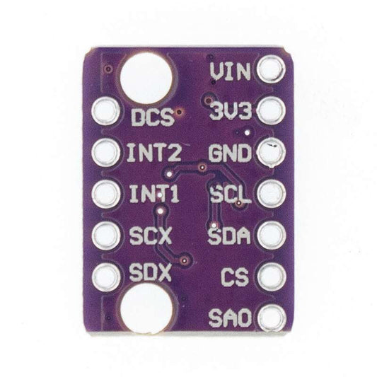 LSM6DS3 LSM6DS3 Accelerometer Gyro Embedded Digital Temperature Sensor Module SPI IIC I2C Interface Module 8kb FIFO Buffer 5V