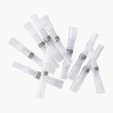 White Heat Shrink Solder Sleeve Crimpless Butt Connectors