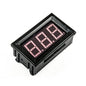 AC Voltmeter Red 0.56inch AC220V Two Wire AC Voltmeter 70V ~ 500V