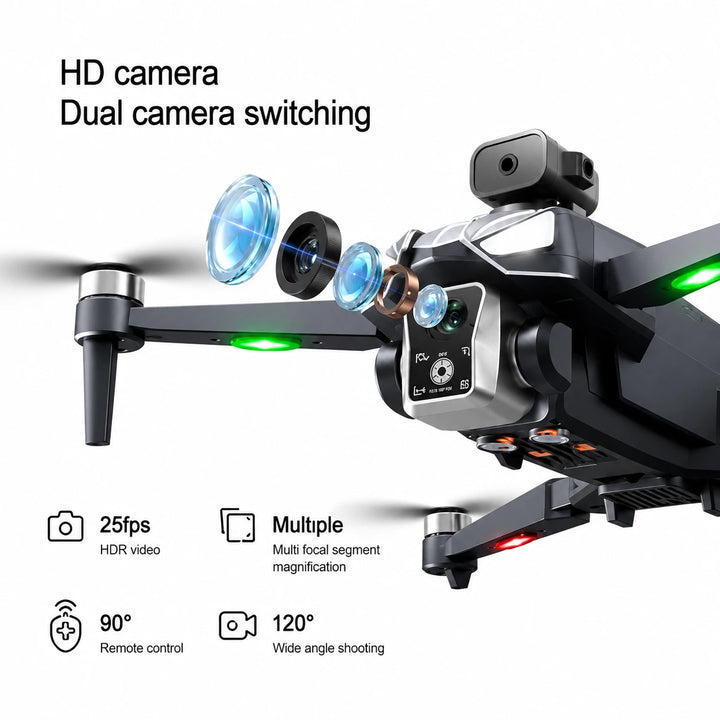 K19 Max GPS Drone with HD Gimbal Camera, Screen Remote, Return Home, Obstacle Avoidance & Airdrop Function