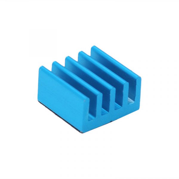 Aluminum Heat Sink Set Blue for Official Raspberry Pi 2 in 1