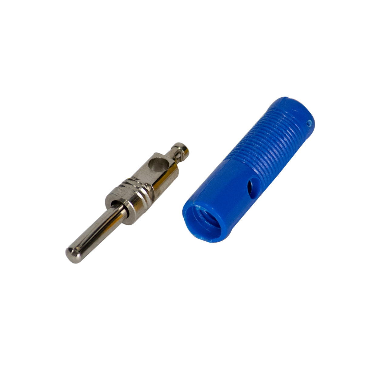 4mm Banana Plugs Audio Speaker Wire Cable terminal Connectors Blue