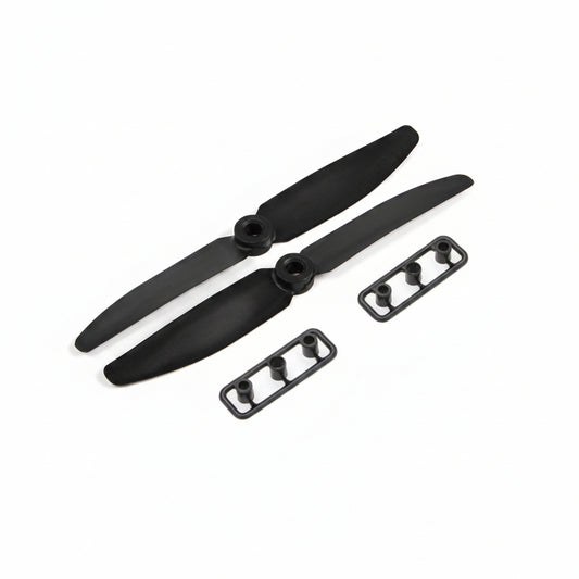 GEMFAN 5045 (5X4.5) Carbon Fiber Nylon Propeller, Black (2 Pair-2 CW+2 CCW )