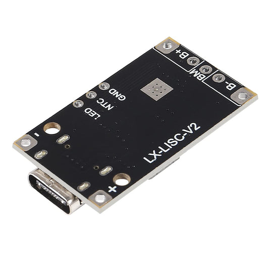 Type-C USB 2S BMS 15W 8.4V 12.6V 1.5A Lithium Battery Charging Boost Module With Balanced Support Fast Charge With Indicator