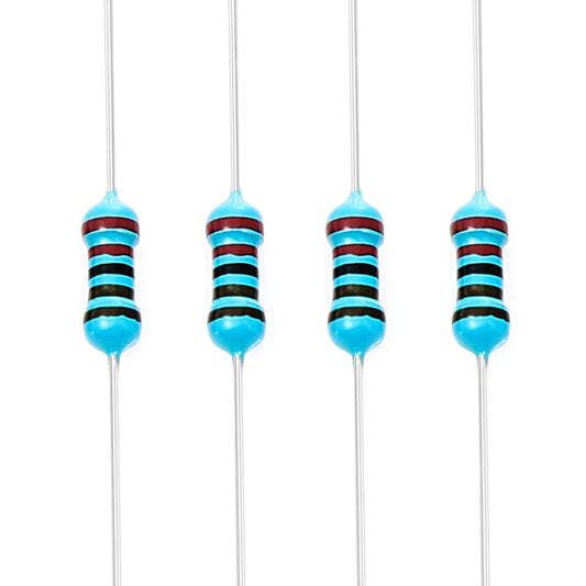 2.2K ohm 1/4 Watt ±1% Tolerance Metal Film Resistor (Pack of 10)