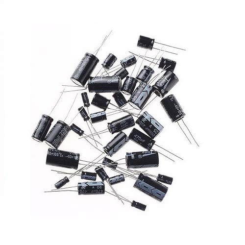 88 PCS Assorted Electrolytic Capacitor with Durable Plastic Storage Box