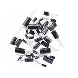 Electrolytic Capacitor (Assorted) with Durable Plastic Storage Box