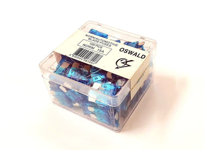15A Oswald Norm Automotive Blade Fuse