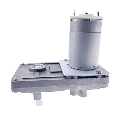 100 RPM 12v DC Rectangular Gear Box Motor