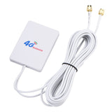 4G/3G LTE Antenna, BI577 28dbi High Gain 4G 3G Network Ethernet Outdoor Signal Amplifier for WiFi Router Mobile (SMA Male)