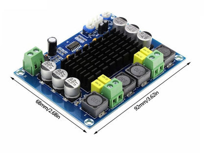 XH-M543 TPA3116D2 Dual Channel Class D Audio Power Amplifier 2 x 120W 12 to 24V DC