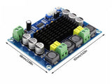 XH-M543 TPA3116D2 Dual Channel Class D Audio Power Amplifier 2 x 120W 12 to 24V DC