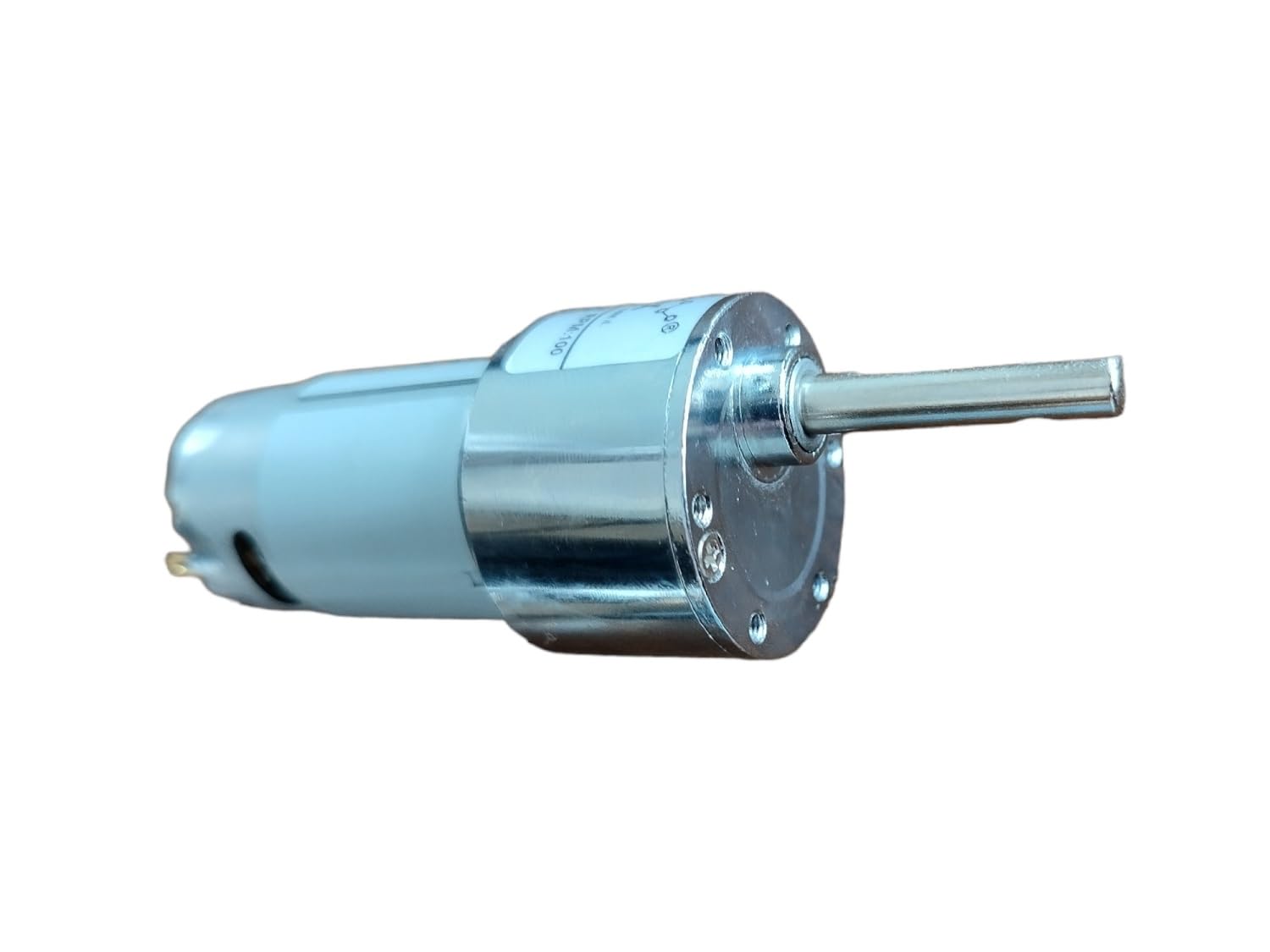 hobby gear motor 300 RPM (Grade A) Johnson DC Gear Motor -Side Shaft – Indian Hobby Center