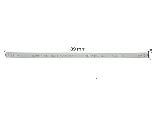 Mario Mini Transparent 7mm Fix Clear Glue Stick