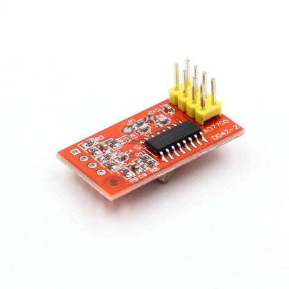 AD7705 Dual Channel 16 bit ADC Data Acquisition Module SPI Precise TM 7705