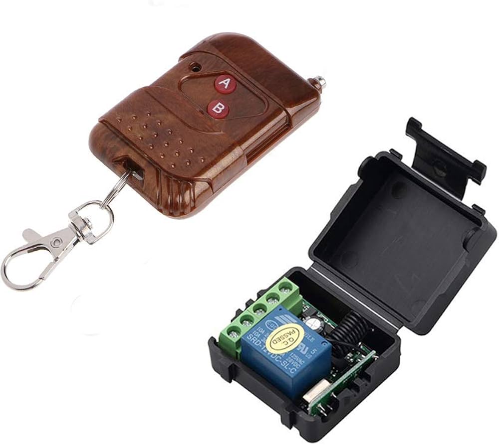 Remote Control Rf2510 12V 10A 1 CHANNEL RF Wireless Remote Control Switch Relay Module | RF ...