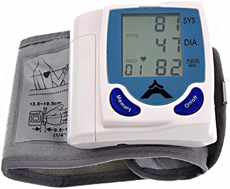 CK-101 Automatic Digital Wrist Watch Blood Pressure Monitor (90 Memories)