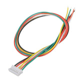 6 Pin JST-XH 2515 RMC Female Connector with wire 25cm - 2.54mm Pitch (1 Pc)