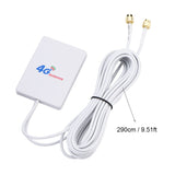 4G/3G LTE Antenna, BI577 28dbi High Gain 4G 3G Network Ethernet Outdoor Signal Amplifier for WiFi Router Mobile (SMA Male)