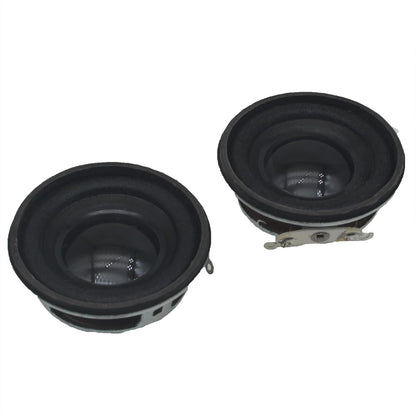 Round Bass Speaker 4 Ohm 3W Full Range Audio Speaker Dia. 40mm Stereo Woofer Loudspeaker for Bluetooth Speaker and Radio (Pack of 1)