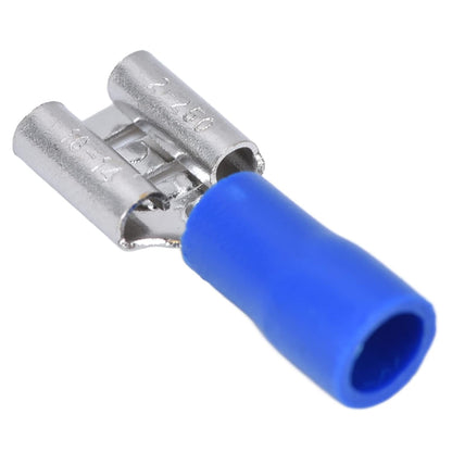 Female Spade Connector 2-2.50mm Blue