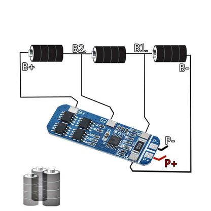 BMS 3S 5A 12.6v 8.4v 4.2v 18650 26650 Lithium Battery Protection Board