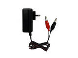 Callsa 6 V 1 Amp Fast Battery Charger with Double Indicator (AC Input 220v 50Hz Dc Output 6 Volt 1 Amp) SMPS Battery Charger with Battery Clip Red and Black