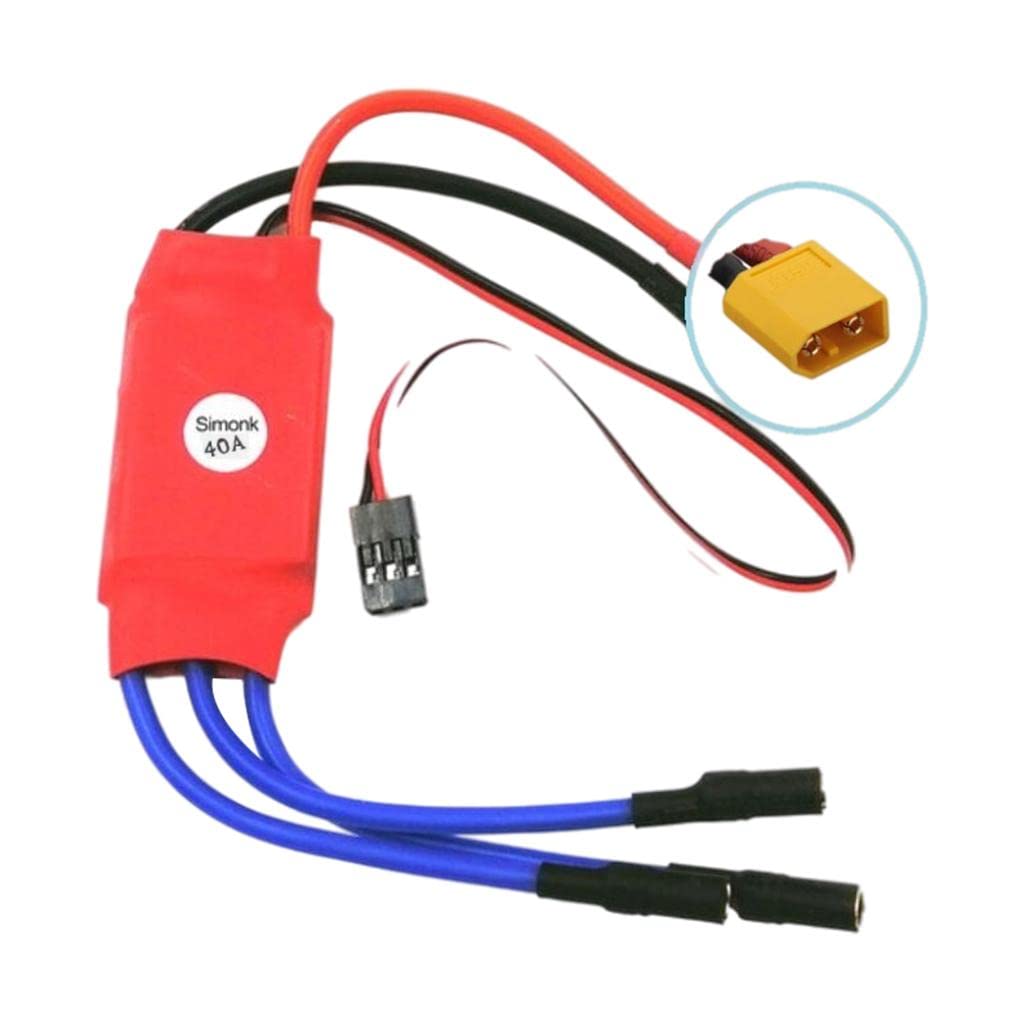 SimonK 40A BLDC ESC Electronic Speed Controller With Connectors