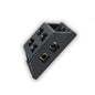 30A 2 Way Bakelite Connector Strip (Rigid type) Double Row Barrier Black Terminal
