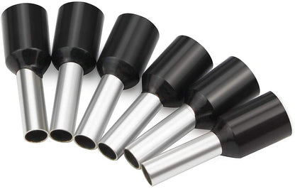 E1508 Black 1.5 sqr mm Wire Ferrule Terminal Cable Lugs