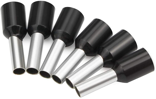 E1508 Black 1.5 sqr mm Wire Ferrule Terminal Cable Lugs