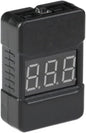 BX100 1-8S Lipo Battery Voltage Tester/  Low Voltage Buzzer Alarm with Dual Speakers