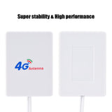 4G/3G LTE Antenna, BI577 28dbi High Gain 4G 3G Network Ethernet Outdoor Signal Amplifier for WiFi Router Mobile (SMA Male)