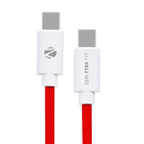 ZEBRONICS TT65 Type C charging cable, PD 65W, 1 Meter
