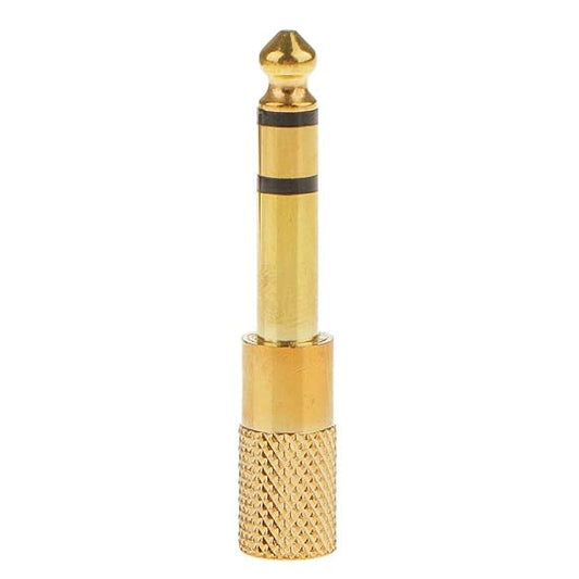 6.5mm Male to 3.5mm Female Microphone Audio Adapter Converter