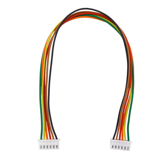6 Pin JST-XH 2515 Female to Female Connector with wire 25cm 6x6- 2.54mm Pitch (1 Pc)