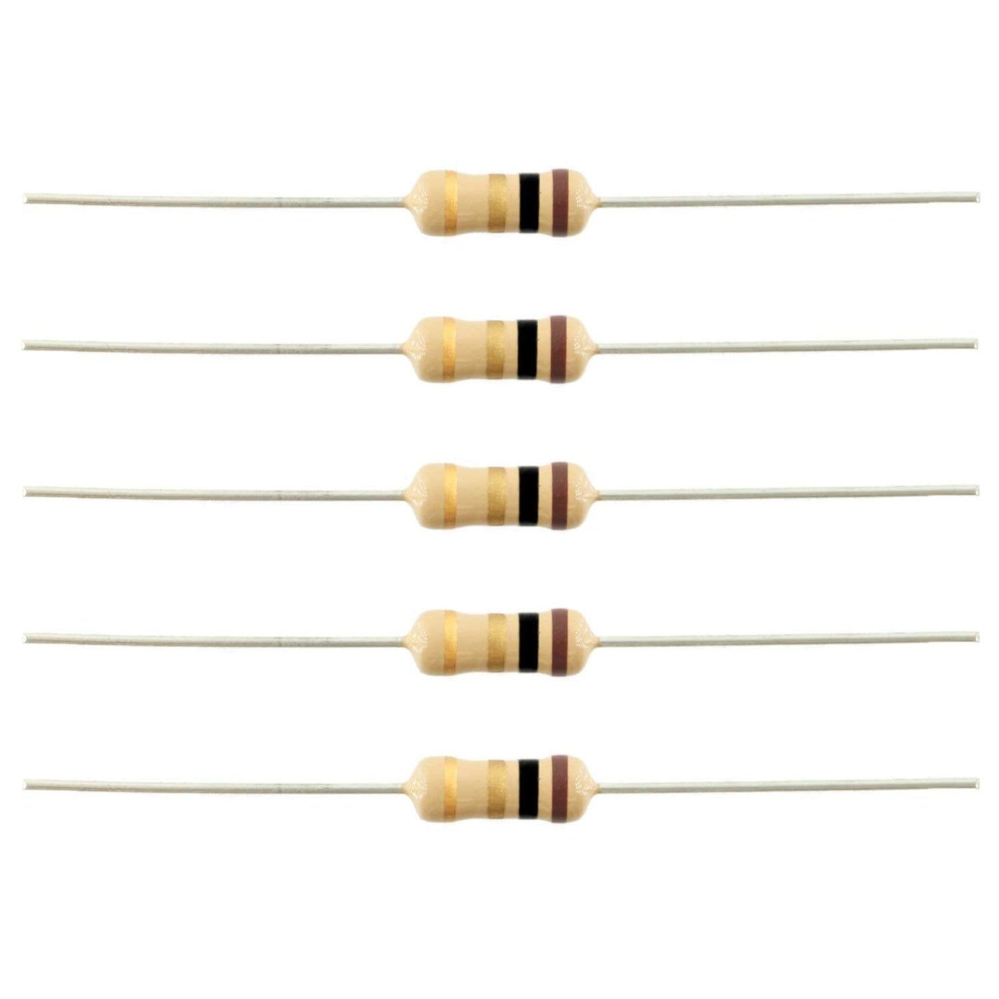 180E ohm 1/4 Watt ±5% Tolerance Carbon Film Resistor