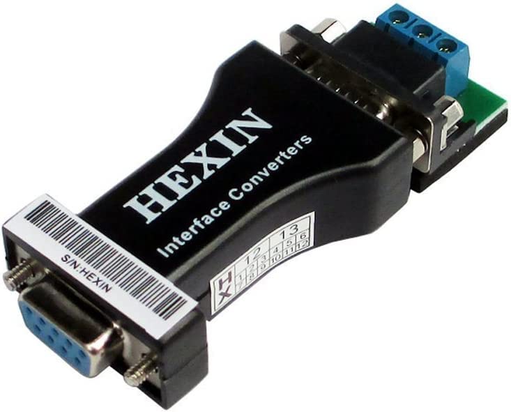 HEXIN RS232 to RS485 Serial Port Data Interface Adapter Converter