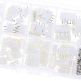 230pcs XH 2.54 2p, 3p, 4p, 5 Pin 2.54mm Pitch Terminal Kit / Housing / Pin Holder Kit