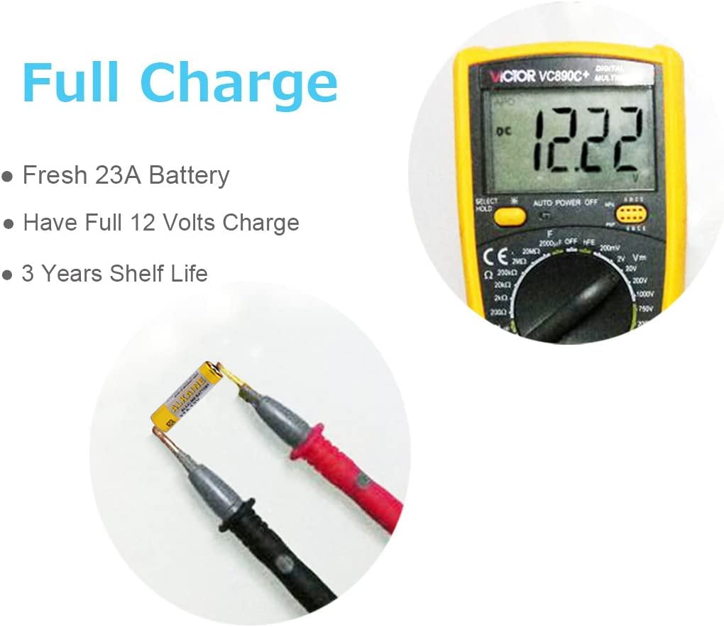 GP 23AE-2C5 12v High Voltage Alkaline Battery (Pack of 1)