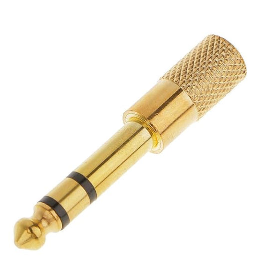 6.5mm Male to 3.5mm Female Microphone Audio Adapter Converter